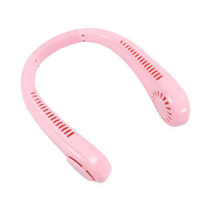 Portable neck fan: holiday hands free bladeless neck fan