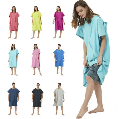 BATH TOWEL WITH POCKET