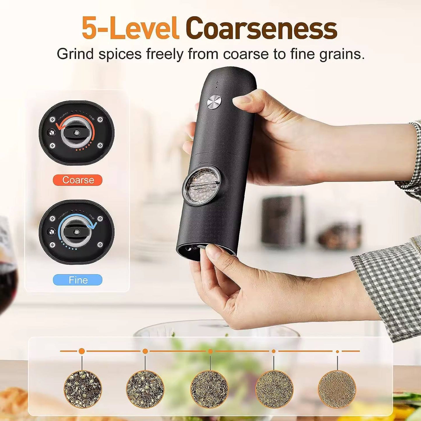 Rechargable Heavy Spice Grinder (Imported)